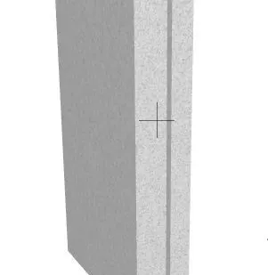 фото Панель стеновая арболитовая 600*2400*400