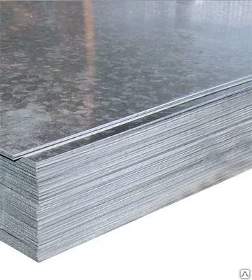 Фото №0 Лист оцинкованный 0.7x1250x2500 мм ст.КП/ПС