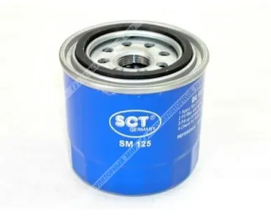 фото Фильтр масляный SCT SM125 (W8017, GB-124, LC-1907) HYUNDAI / KIA