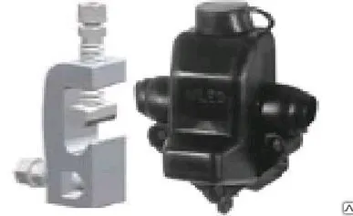 фото Ответвительный плашечный зажим с кожухом CD 153+BI* для ответвления СИП-3