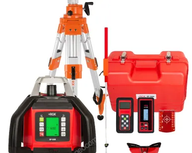 фото Комплект ротационного нивелира RGK SP-500 + штатив + рейка