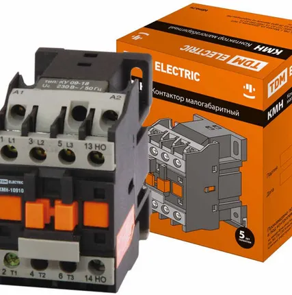 Фото №0 Контактор КМН-11810 18А 230В/АС3 1НО TDM