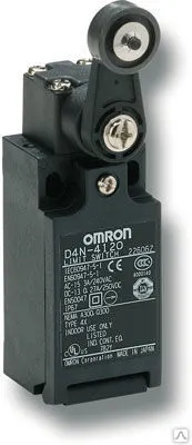 Фото №0 Концевой выключатель Omron рычаг с роликом 1NC/1NO, Pg13,5 (1 провод)