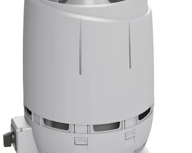 фото FLOW ЕCo110S вентилятор + основание 300х300 светло-серый