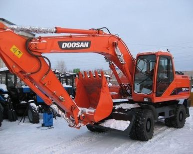 фото Экскаватор колесный DOOSAN S180W-V