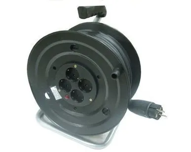 фото Удлинитель 4*50 м с на металлическая Барабане на алюминиевая