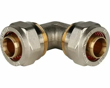 фото Угольник STOUT 90° 26х26 для металлопластиковых труб винтовой