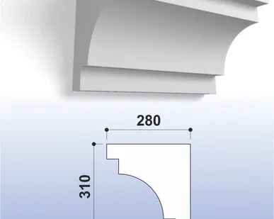 фото Карниз (лепнина) К073