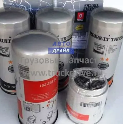 Фото №0 Оригинальные фильтры для Renault Premium DXI, Magnum DXI, Kerax DXI, Midlum DXI