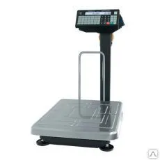 фото ТВ весы с печатью этикеток напольные торговые