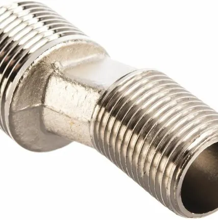 Фото №0 Эксцентрик сантехнический нержавеющий с 1/2 на 3/4 (45-60мм)