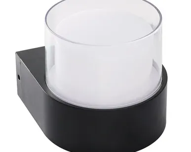 фото Светильник уличный настенный накладной светодиодный ULU-P21A-5W/4000K IP65 BLACK 5Вт 230В 4000К корпус черный TM Uniel