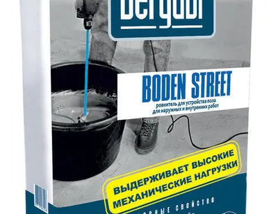 фото Ровнители для пола BERGAUF BODEN STREET 25кг