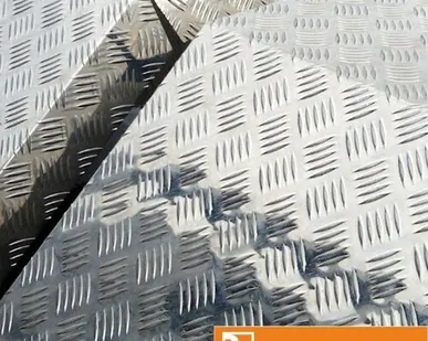 фото Лист алюминиевый рифленый 4х1500х3000 мм диамант