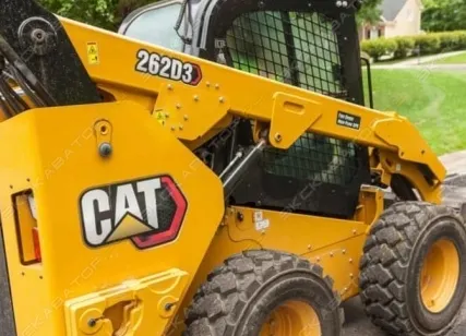 Фото №0 Аренда мини-погрузчика Caterpillar 262D, Москва