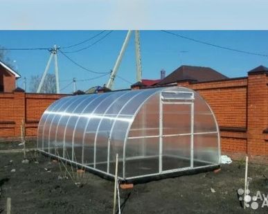фото Теплицы с поликарбонатом с доставкой на дом