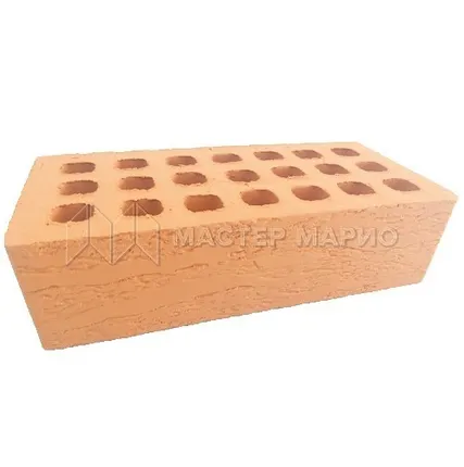 Фото №0 Кирпич лицевой керамический «Соломенный» «Рельеф» Евро пустотелый утолщенный