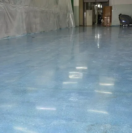 Фото №0 Полировка/ремонт старых бетонных полов