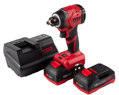 фото Аккумуляторный шуруповерт, ударный, 18 В, 4 предмета, кейс MIGHTY SEVEN DS-203S