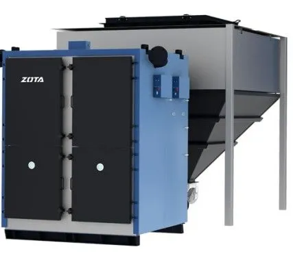 Фото №0 Автоматический котел Zota ROBOT 150 кВт - 1, бункер 2000л, 2шнека, уголь-пеллеты