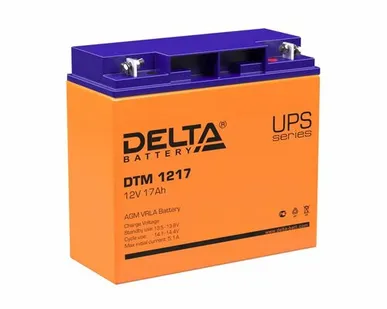 фото Аккумулятор 12В 17А.ч Delta DTM 1217