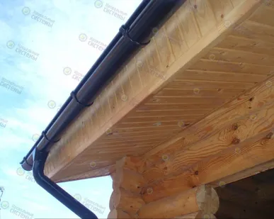 фото Подшив карнизов кровли