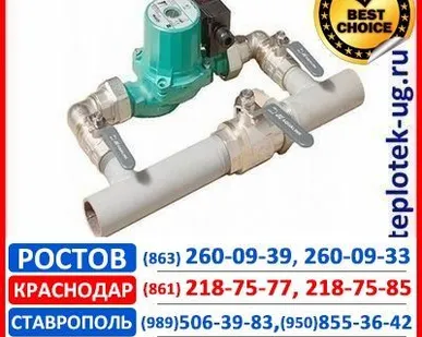 фото Байпас для системы отопления