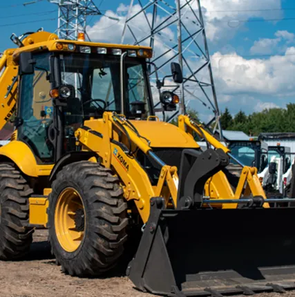 Фото №0 Аренда экскаватора погрузчика