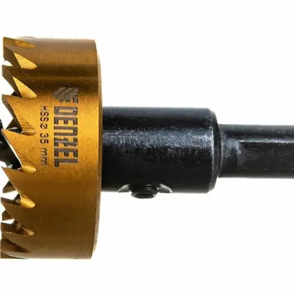 Фото №0 Коронка по металлу, 35мм DENZEL