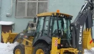 фото Аренда экскаватора-погрузчика John Deere 325K, Химки
