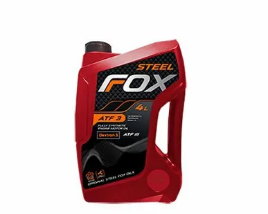 фото Трансмиссионное масло Steel FOX ATF III 1л