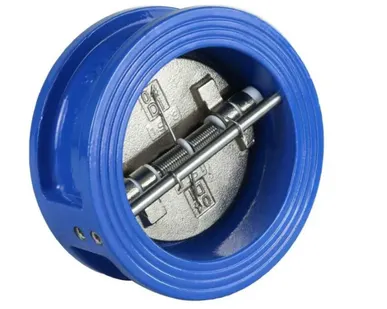 фото Россия Клапан обратный двустворчатый межфланцевый Ду100