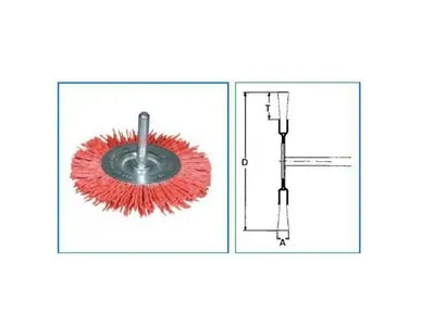 фото Циллиндрические щетки Osborn, полимерабразив, оксид алюминия
