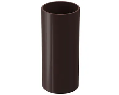 фото Труба водосточная (3м), шоколад Дёке PREMIUM