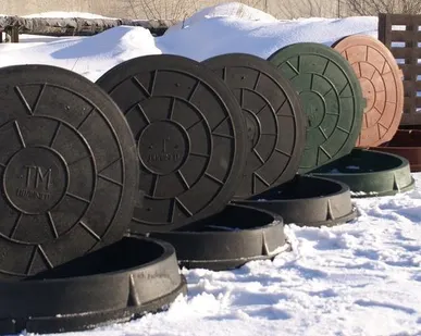 фото Люки песчано-полимерные