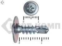 Фото №0 Саморез с прессшайбой сверло 4,2х13 Средняя фасовка (1500шт)