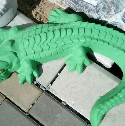 Фото №0 Архитектурный элемент "Крокодил"