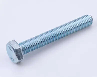 фото Болт М6х35 с шестигранной головкой оцинк. DIN 933 (уп.100шт) класс прочн. 8.8. пакет СТРОЙМЕТИЗ UTORM969093М635