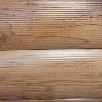 Фото №0 Металлический сайдинг под дерево Бревно Золотой Орех по размерам заказчика