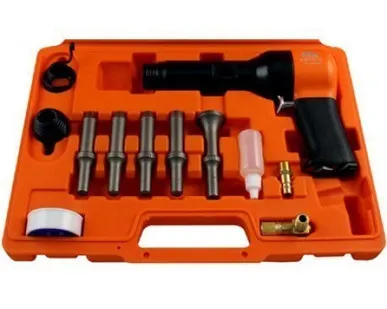 фото Клепальный молоток ударного действия AIRPRO RH-9507XK с набором оправок