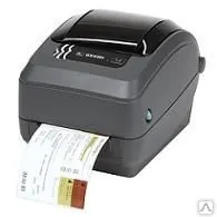 фото Принтер Zebra GX430t (300 dpi, 102 мм/сек, RS232, USB, LPT, 
Нож) Zebra