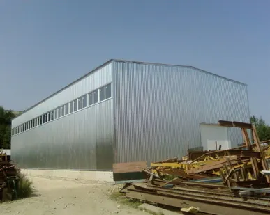 фото Склад из металлоконструкций