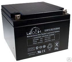 фото Аккумуляторная батарея LEOCH DJW 12-28 (12В 28Ач)
