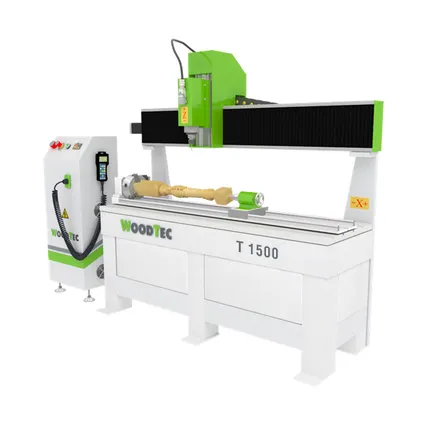 Фото №0 Токарно-фрезерный станок с ЧПУ WoodTec T 1500