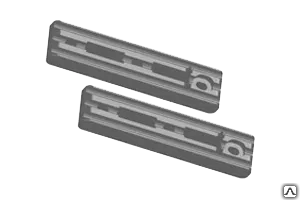 фото Крепеж для террасной доски Гвоздэк Дуэт90