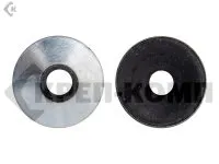 Фото №0 Шайба кровельная, EPDM Черный 2.5мм, 4,8х14 K (1000шт) Фасовка