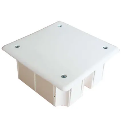 Фото №0 Коробка распределительная СП 92х92х40мм 8 выходов крышка на винтах Epplast 160190