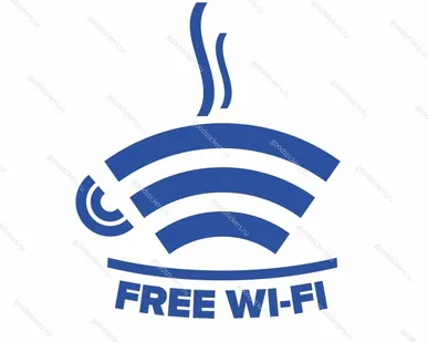 фото Наклейка «FREE Wi-Fi»