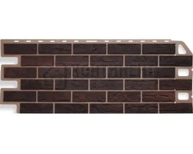 фото Фасадная панель КИРПИЧ, Жжёный