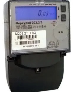 фото Счетчик Меркурий 203.2Т LBO.